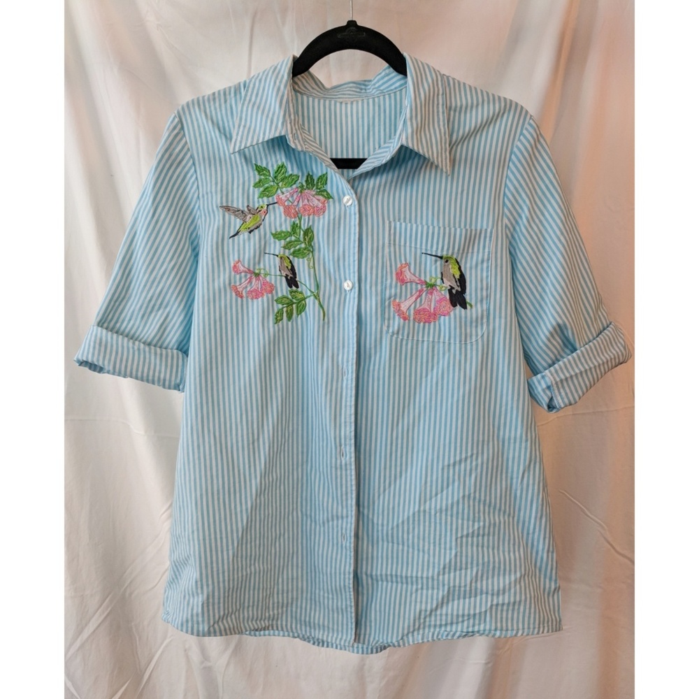Vintage embroidered blouse